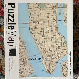 New York City Puzzle Map -1000